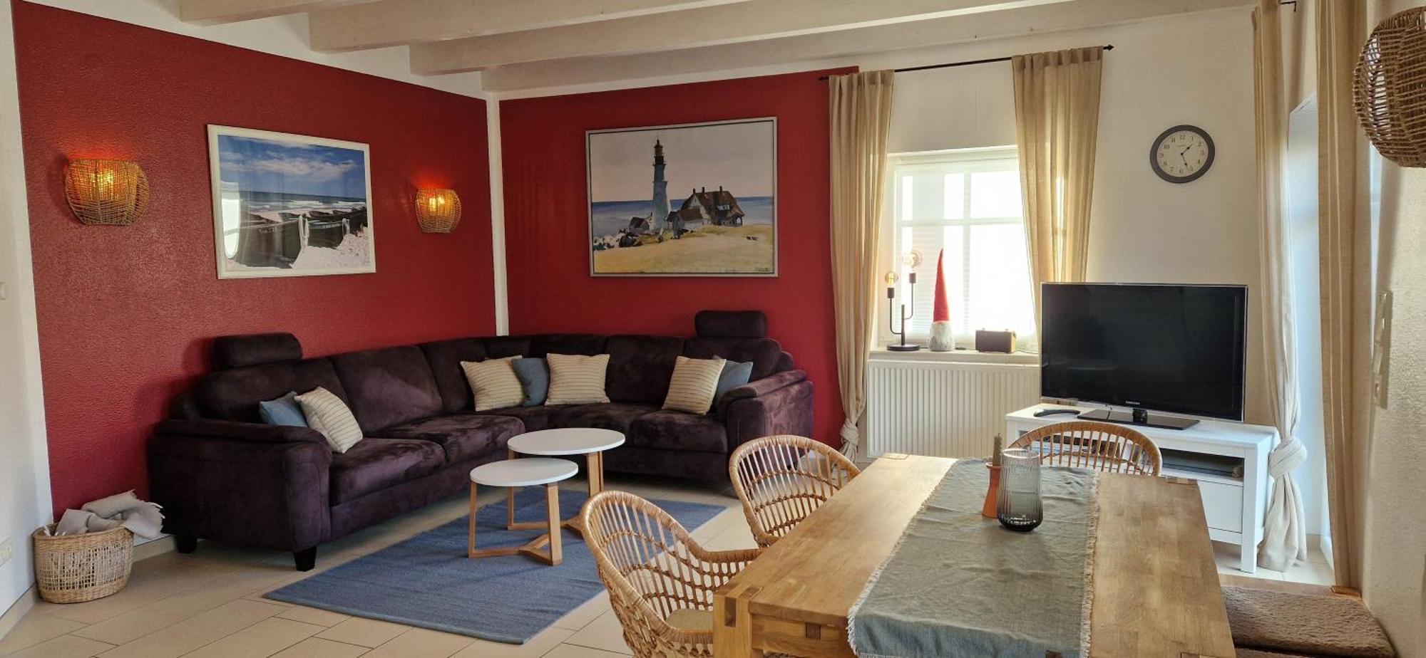 Nr 200 - Ferienwohnung Suederriff ノイハルリンガージール エクステリア 写真